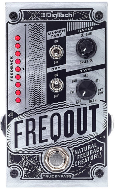 Digitech Freqout Natural Feedback Creator - - Wah/filter effectpedaal - Main picture