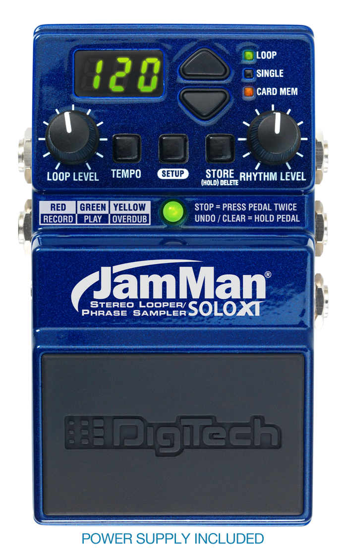 Digitech Jamman Solo Xt Looper Phrase Sampler - Looper effect pedaal - Main picture
