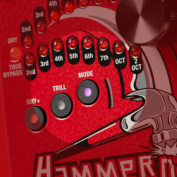 Digitech Hammer On - Harmonizer effect pedaal - Variation 4