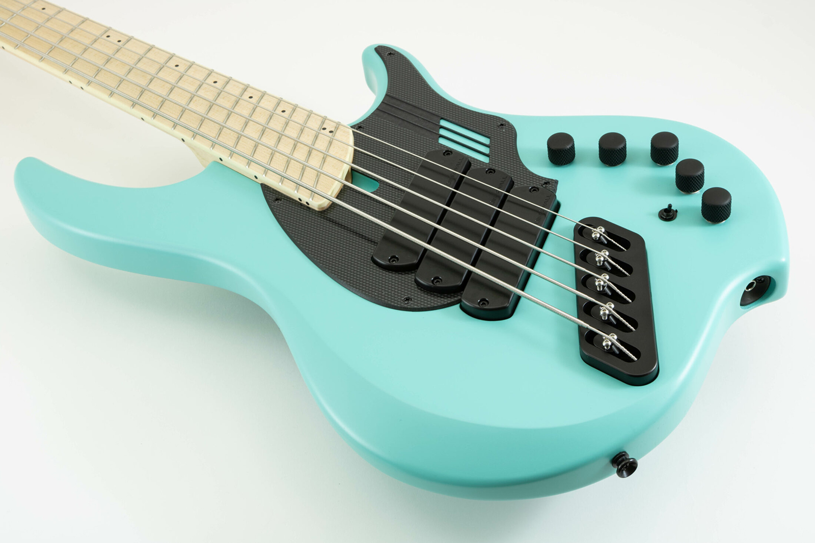 Dingwall Adam Nolly Getgood Ng3 5c Lh Signature Gaucher 3pu Active Mn - Matte Celestial Blue - Solid body elektrische bas - Variation 2