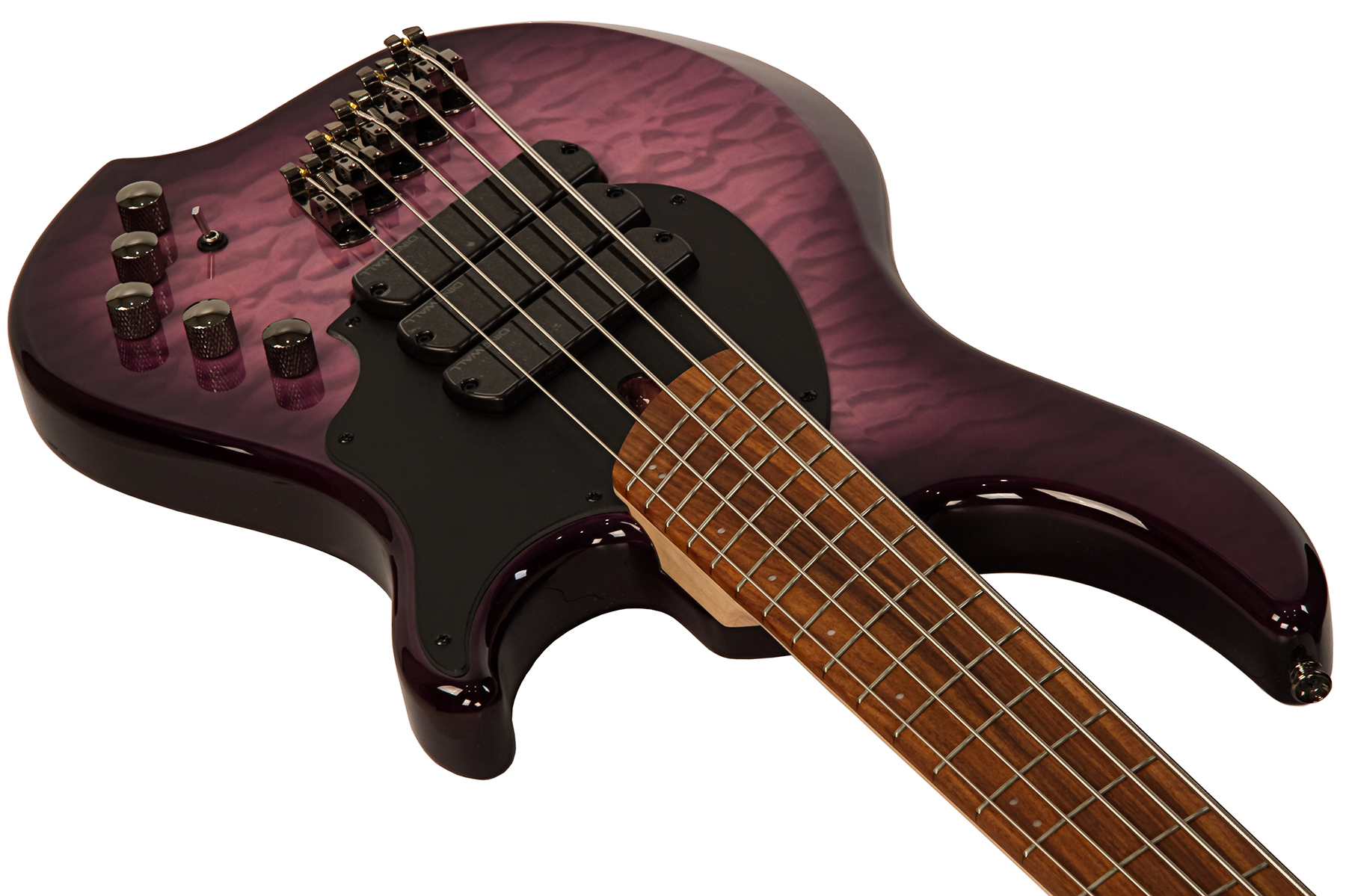 Dingwall Combustion Cb3 5c 3pu Active Mn - Ultra Violet Gloss - Solid body elektrische bas - Variation 1