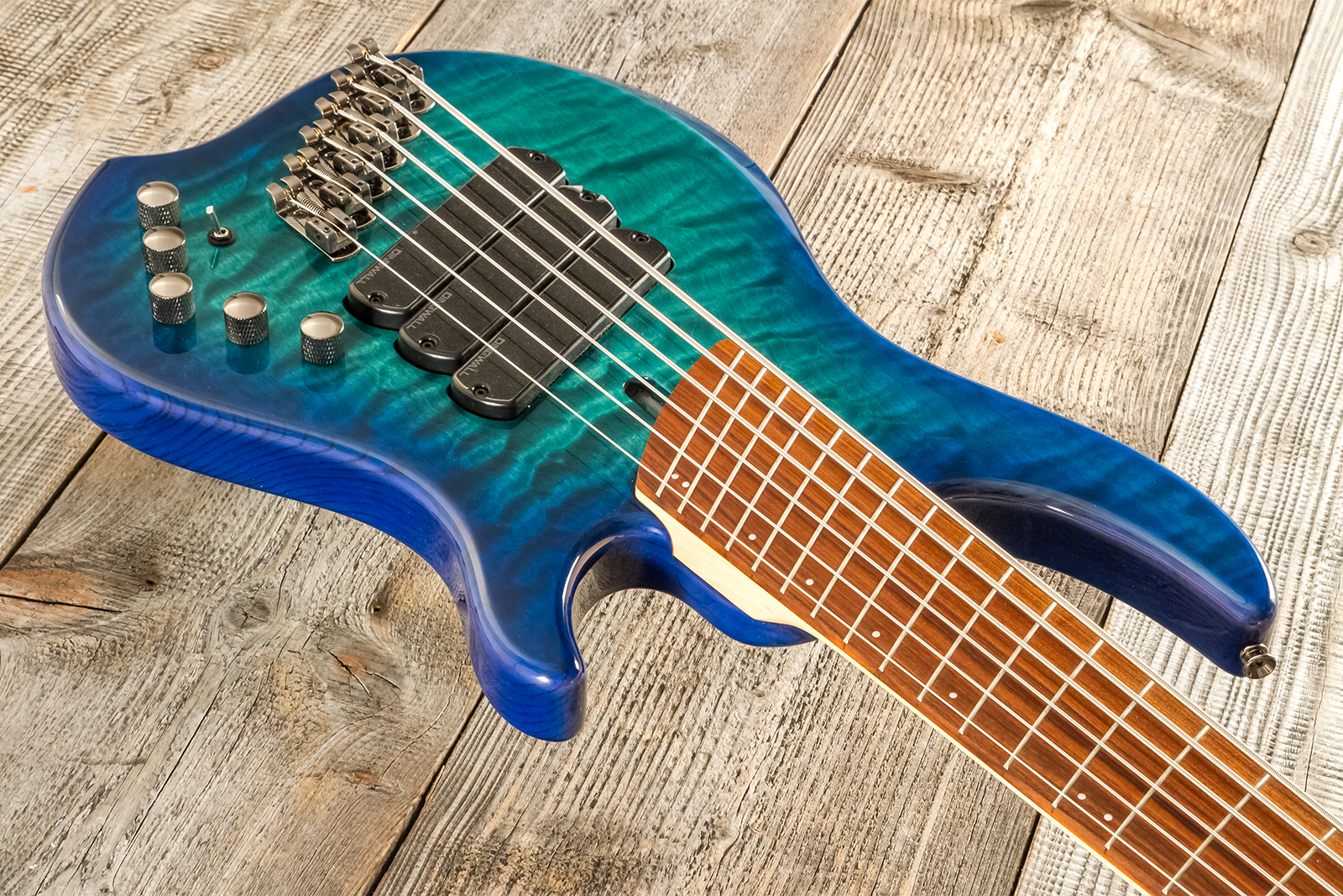 Dingwall Combustion Cb3 6c 3pu Active Pf - Whalepool Burst - Solid body elektrische bas - Variation 2