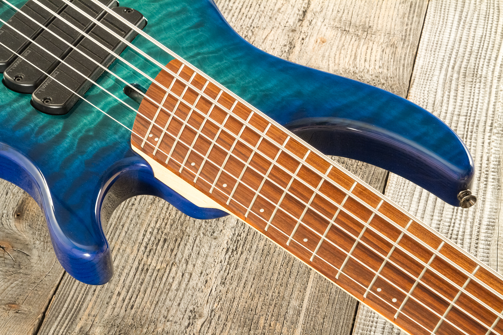 Dingwall Combustion Cb3 6c 3pu Active Pf - Whalepool Burst - Solid body elektrische bas - Variation 4