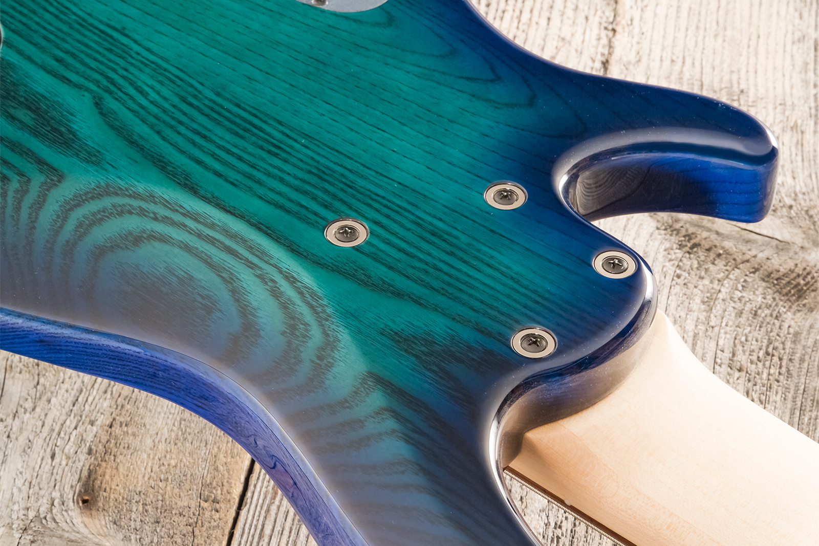 Dingwall Combustion Cb3 6c 3pu Active Pf - Whalepool Burst - Solid body elektrische bas - Variation 8