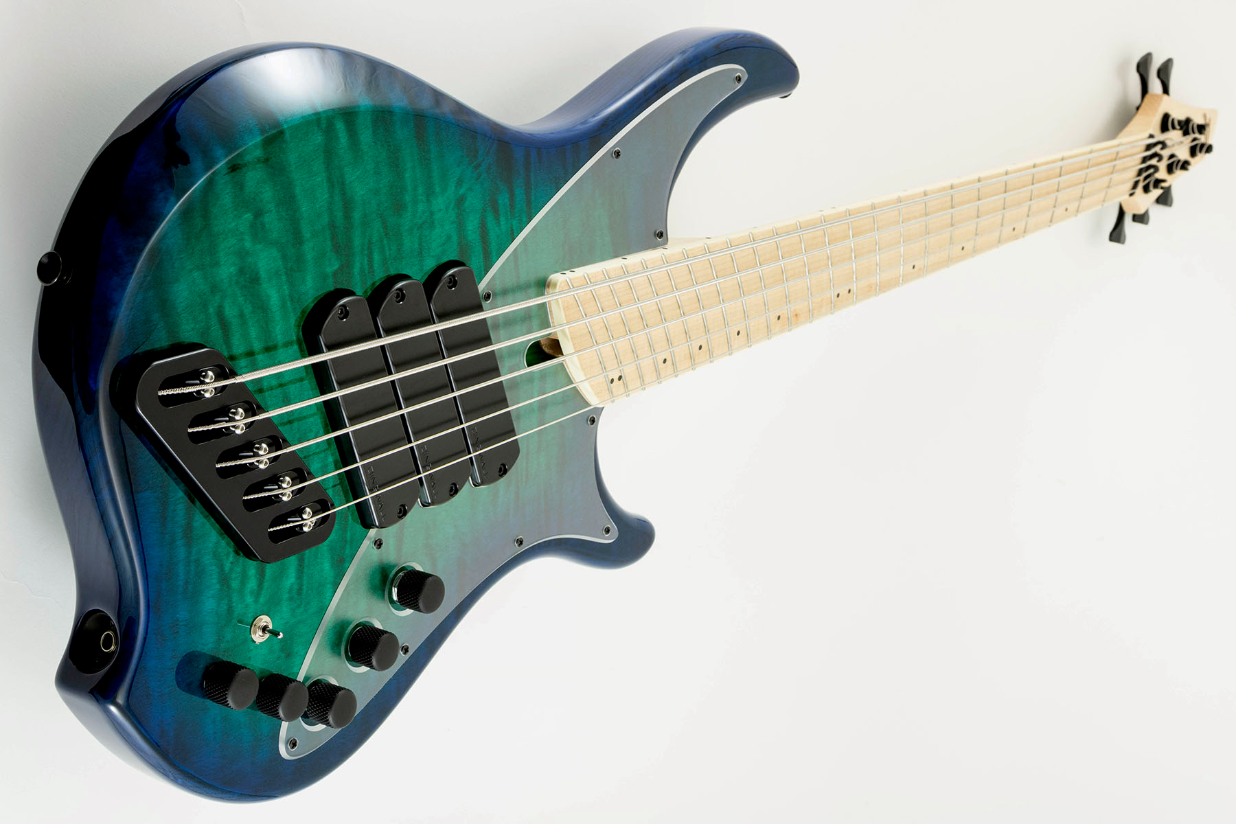Dingwall Combustion Nashville Cn3 5c 3pu Active Mn - Whalepool Burst - Solid body elektrische bas - Variation 1