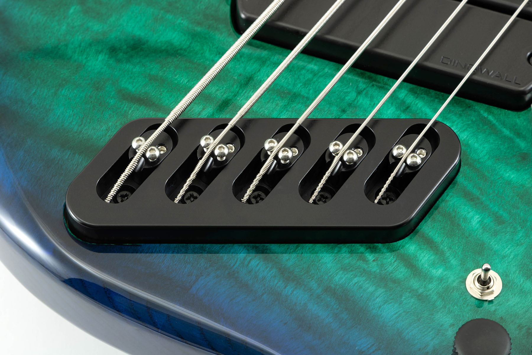 Dingwall Combustion Nashville Cn3 5c 3pu Active Mn - Whalepool Burst - Solid body elektrische bas - Variation 3