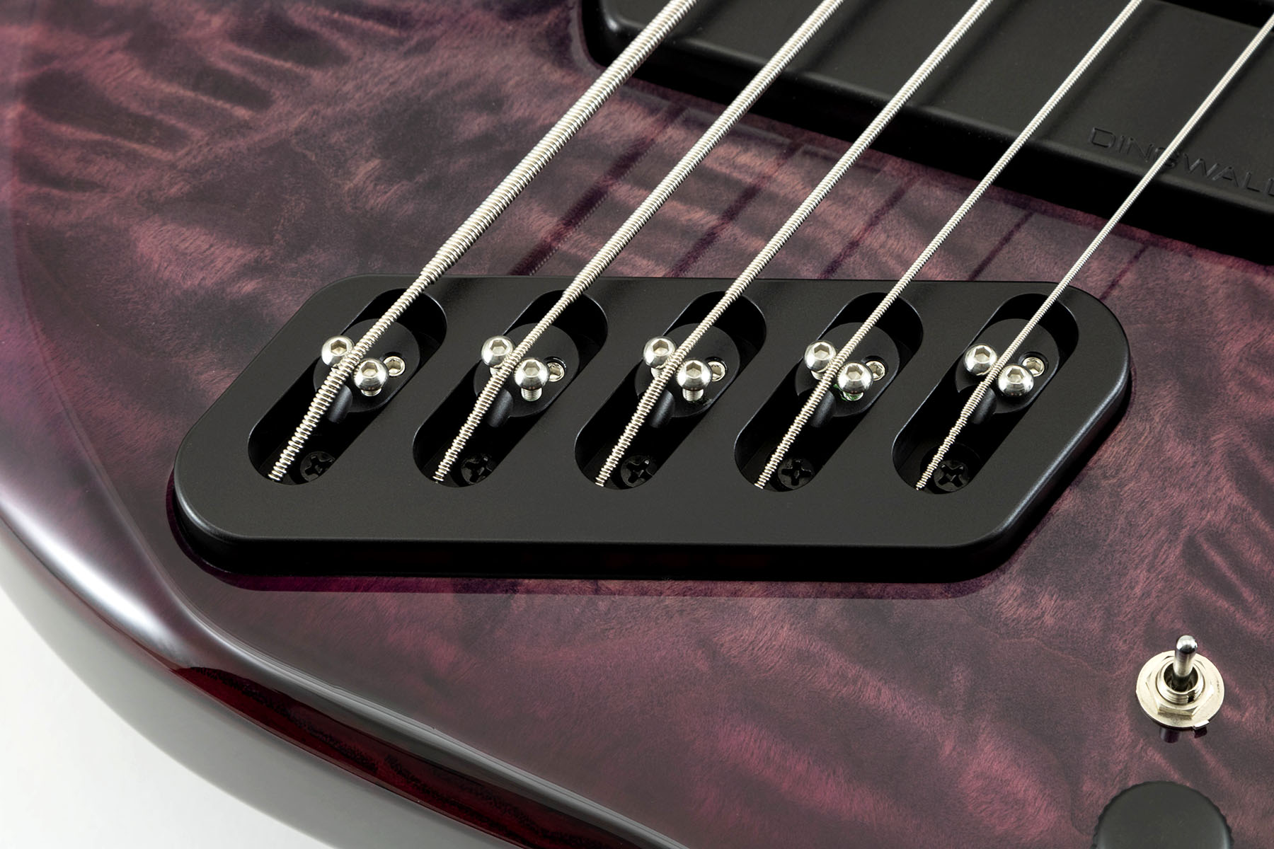 Dingwall Combustion Nashville Cn3 5c 3pu Active Pf - Ultraviolet Burst - Solid body elektrische bas - Variation 3