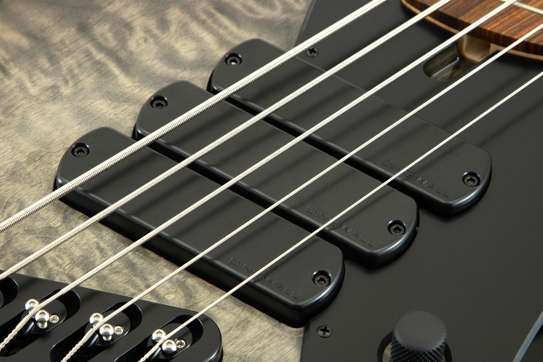 Dingwall Combustion Nashville Cn3 5c 3pu Active Pf - 2-tone Black Burst - Solid body elektrische bas - Variation 4