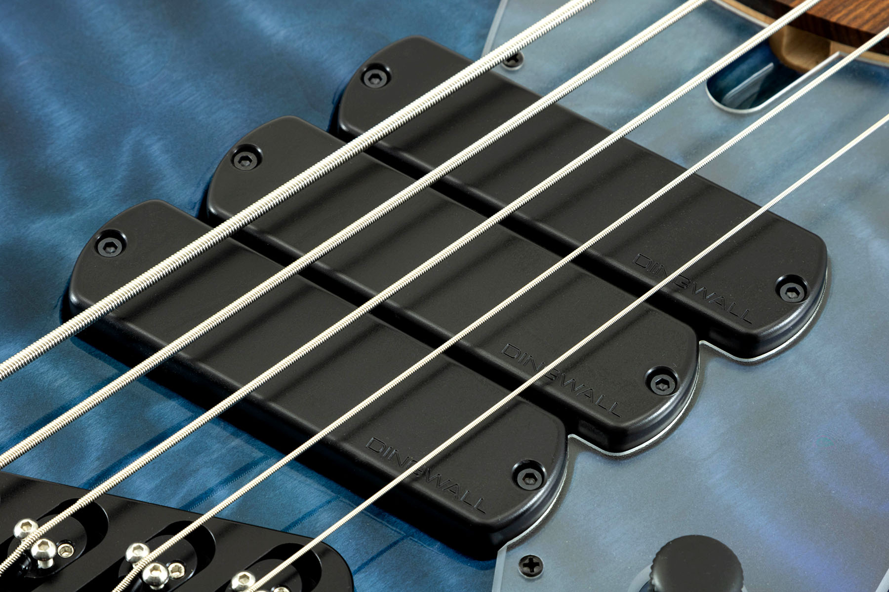 Dingwall Combustion Nashville Cn3 5c 3pu Active Pf - Indigo Burst - Solid body elektrische bas - Variation 4