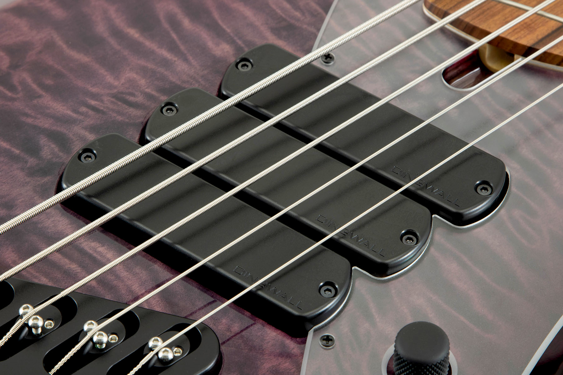 Dingwall Combustion Nashville Cn3 5c 3pu Active Pf - Ultraviolet Burst - Solid body elektrische bas - Variation 4