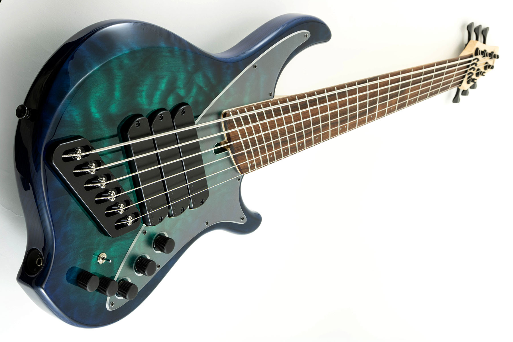 Dingwall Combustion Nashville Cn3 6c 3pu Active Pf - Whalepool Burst - Solid body elektrische bas - Variation 1
