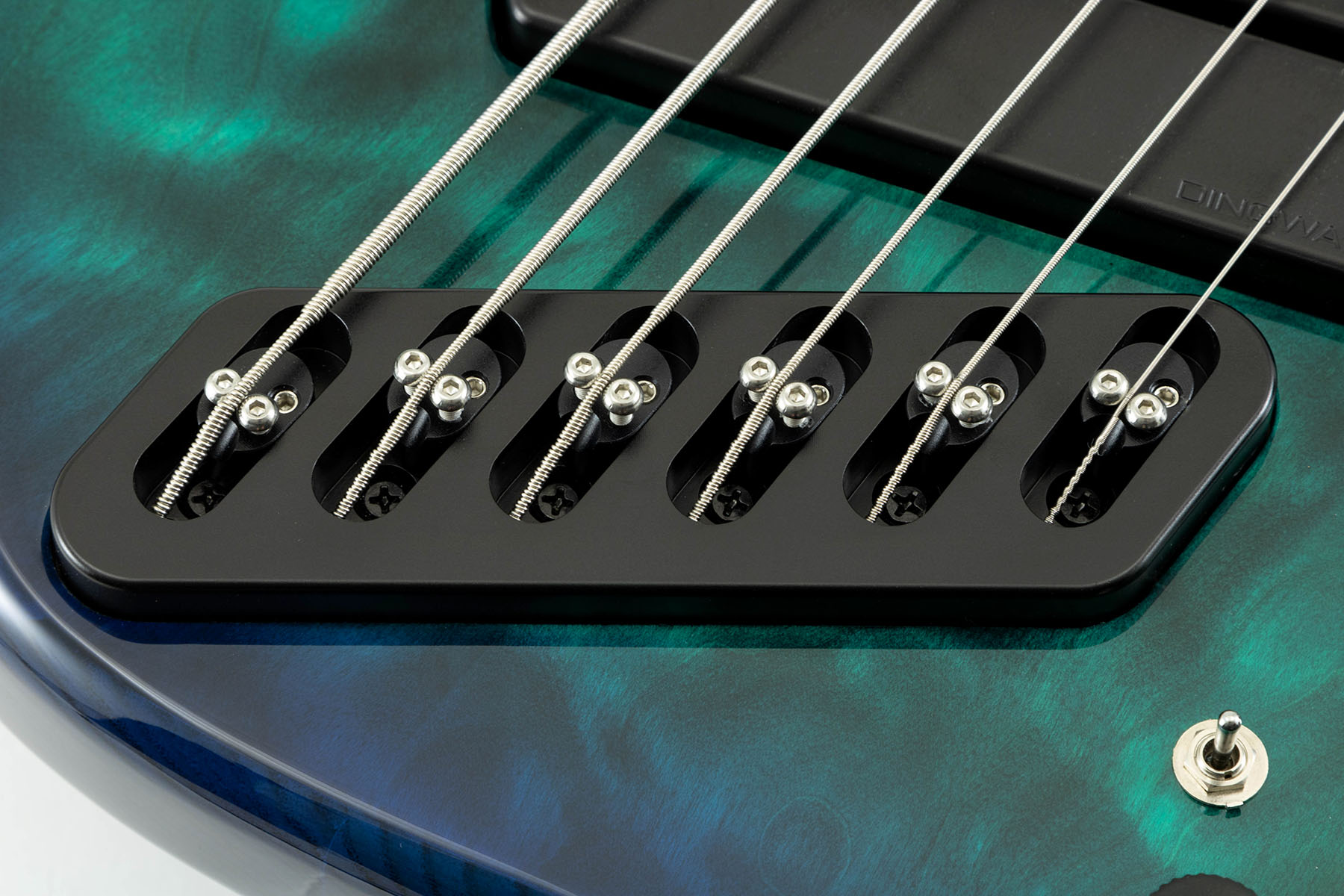 Dingwall Combustion Nashville Cn3 6c 3pu Active Pf - Whalepool Burst - Solid body elektrische bas - Variation 3