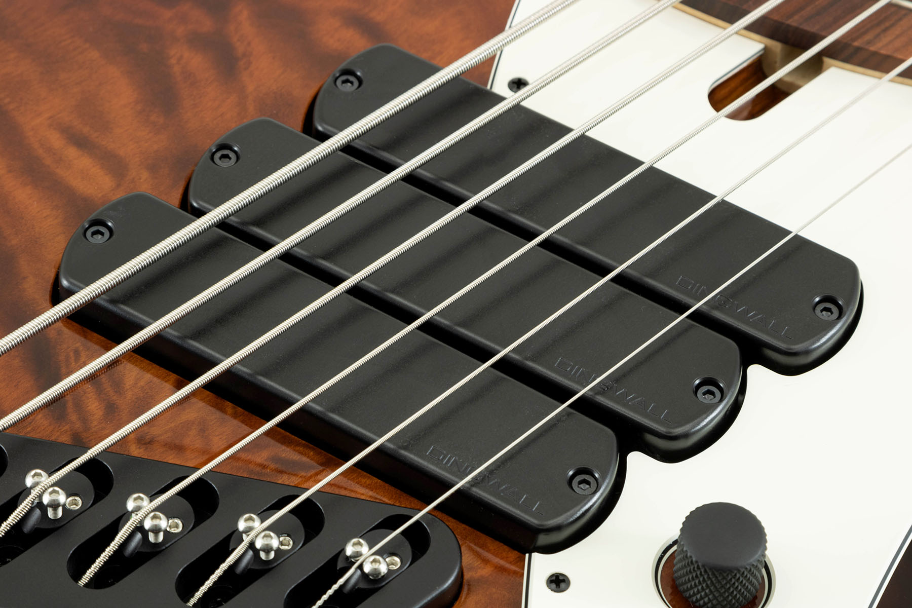 Dingwall Combustion Nashville Cn3 6c 3pu Active Pf - Vintage Burst - Solid body elektrische bas - Variation 4