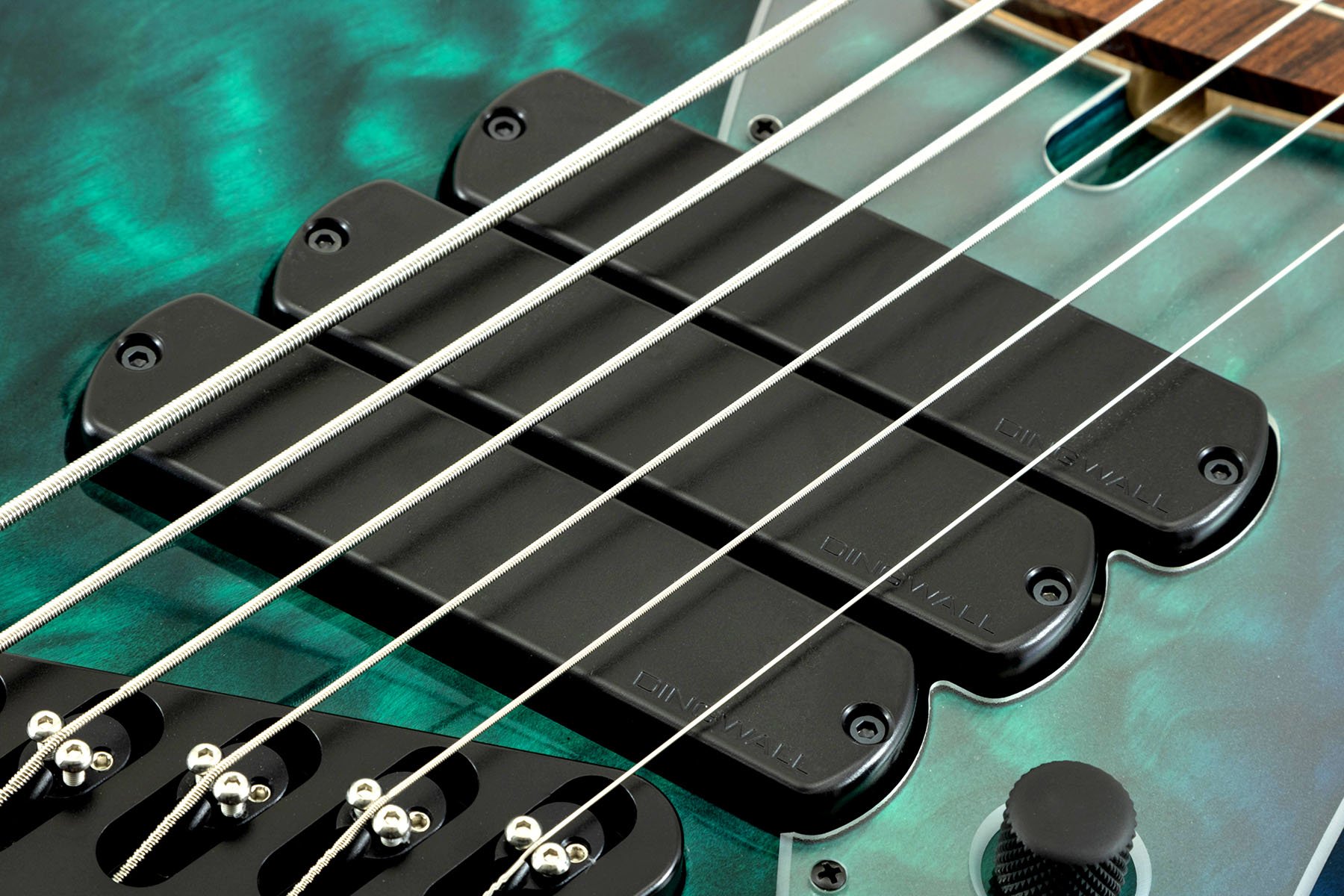 Dingwall Combustion Nashville Cn3 6c 3pu Active Pf - Whalepool Burst - Solid body elektrische bas - Variation 4