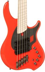 Solid body elektrische bas Dingwall Adam Nolly Getgood NG3 3-Pickups 5-Strings (MN) - Fiesta red