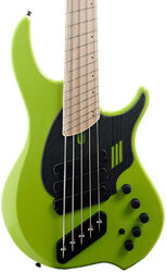 Solid body elektrische bas Dingwall Adam Nolly Getgood NG3 3-Pickups 5-String (MN) - Ferrari green