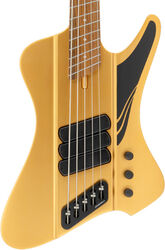 Solid body elektrische bas Dingwall D-ROC Standard 3-pickups (5-String, PF) - Matte Metallic Gold