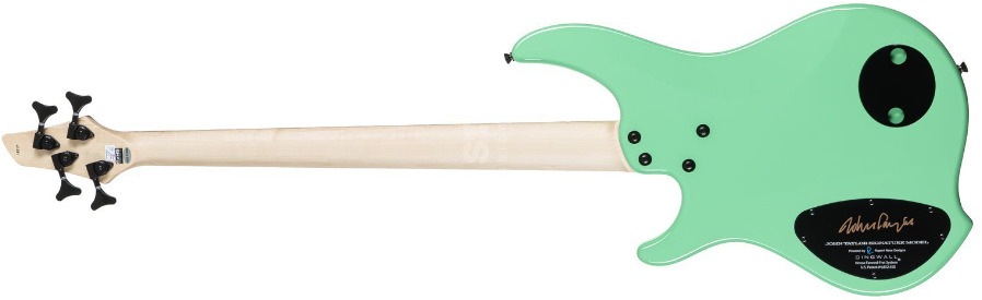 Dingwall John Taylor Rio Dream Jt3 4c Signature 3pu Active Pf - Seafoam Green - Solid body elektrische bas - Variation 1