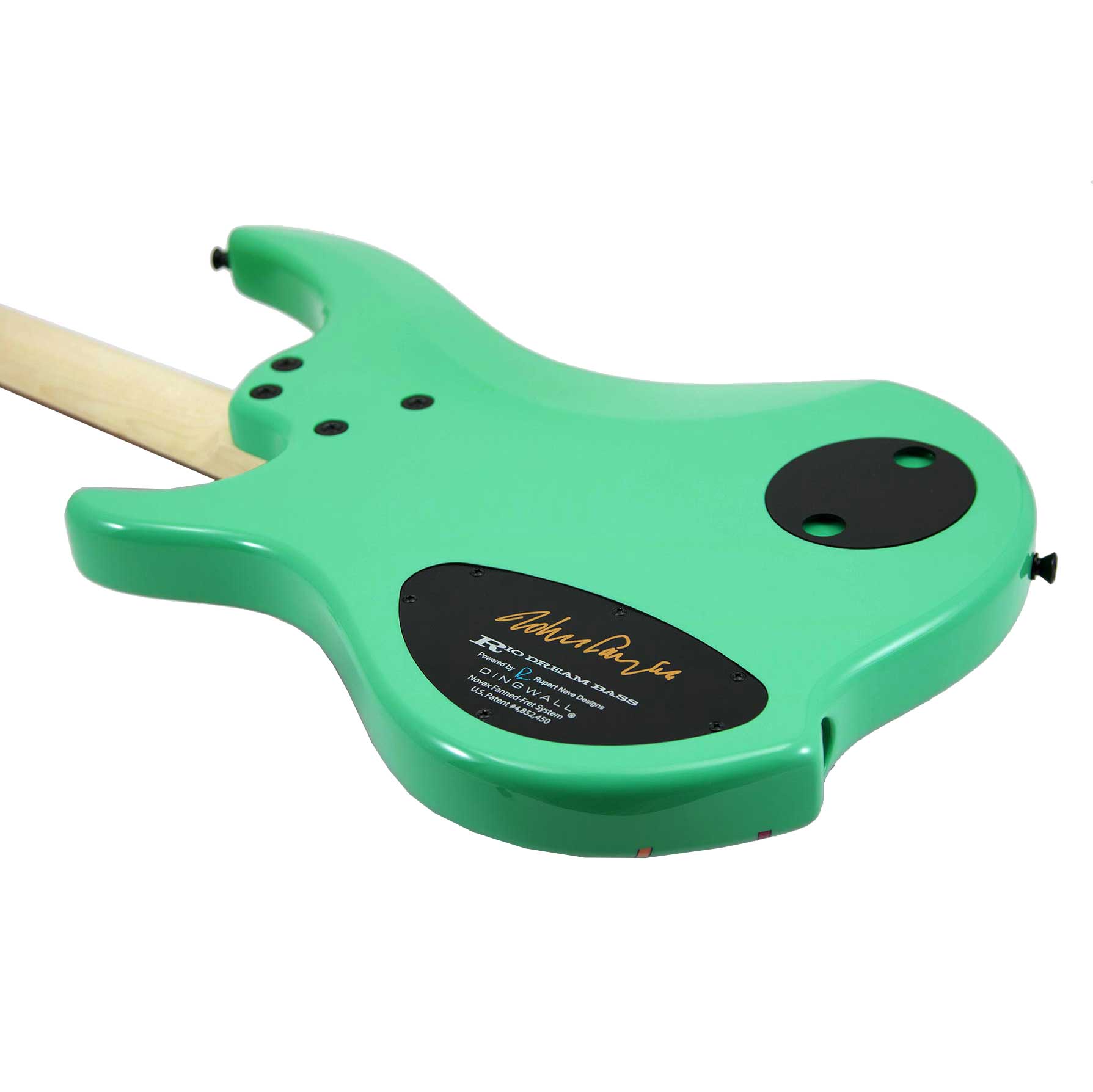 Dingwall John Taylor Rio Dream Jt3 4c Signature 3pu Active Pf - Seafoam Green - Solid body elektrische bas - Variation 3