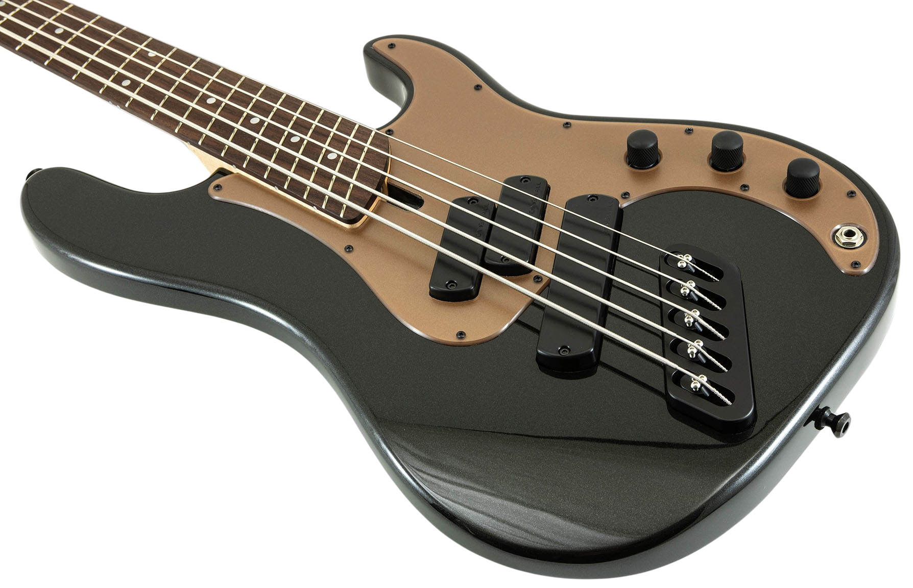 Dingwall Sp1 5c Rw - Gloss Metallic Black - Solid body elektrische bas - Variation 2