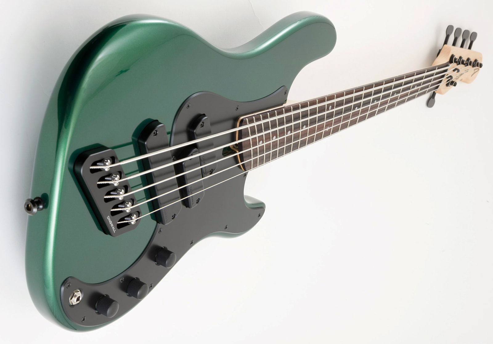 Dingwall Super P Sp1 5c Rw - Gloss Dark Candy Green - Solid body elektrische bas - Variation 1