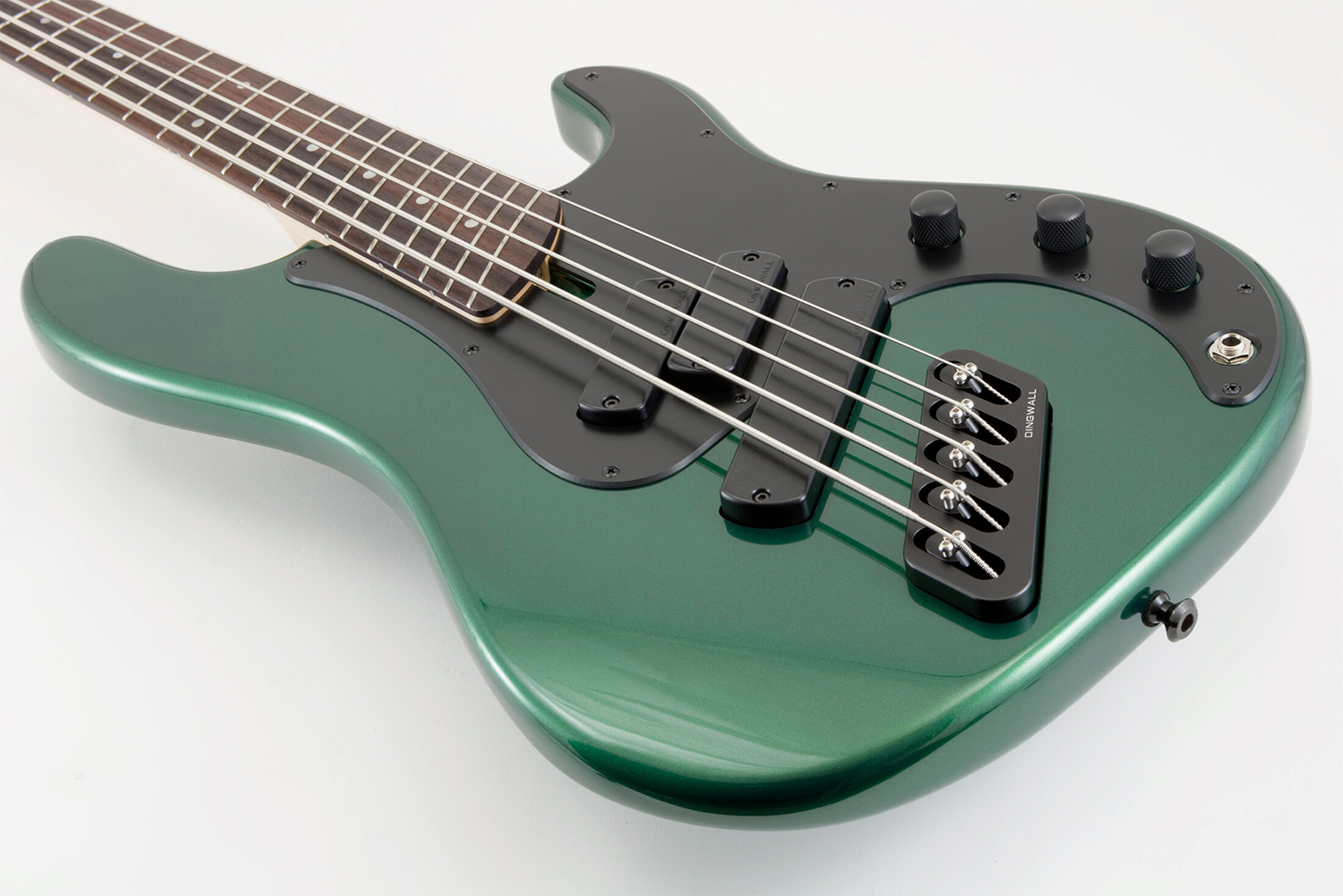 Dingwall Super P Sp1 5c Rw - Gloss Dark Candy Green - Solid body elektrische bas - Variation 2