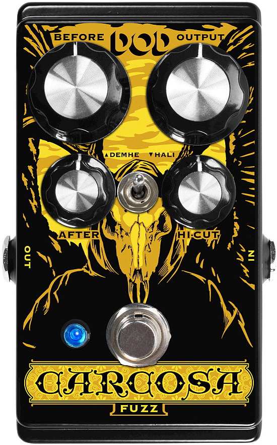 Dod Carcosa Fuzz - Overdrive/Distortion/fuzz effectpedaal - Main picture