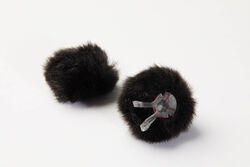 Windbescherming & windjammer voor microfoon Dpa AIR1-BLACK-S