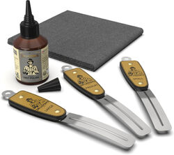 Care & cleaning gitaar Dr listons DR-UFPK-01 ULTIMATE FRET POLISHING KIT