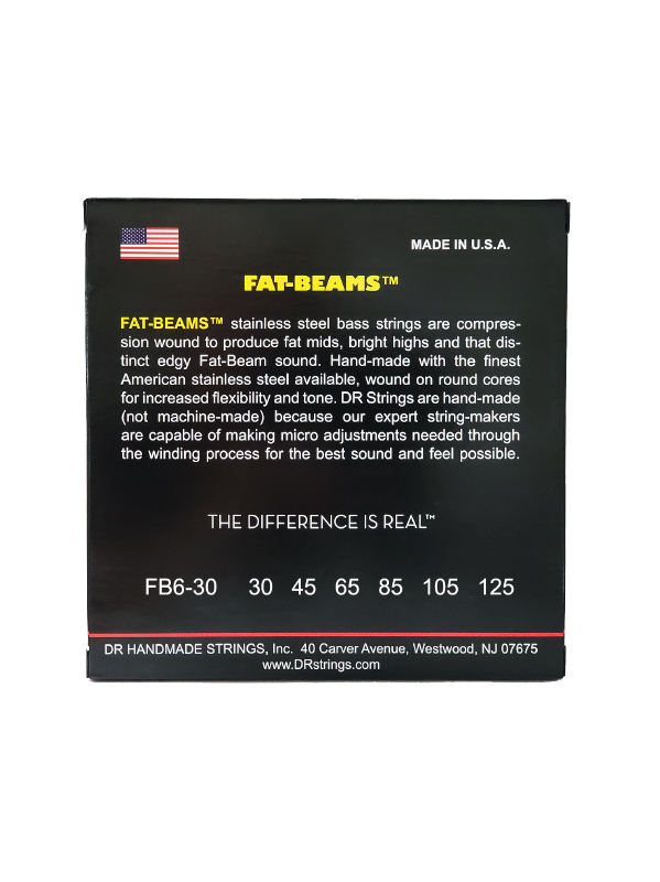 Dr Fat-beams Stainless Steel 30-125 - Elektrische bassnaren - Variation 2