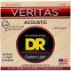 VTA-11 VERITAS Coated Core Custom Light 11-50 - snarenset