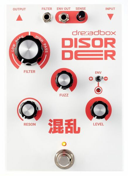 Dreadbox Disorder Fuzz - Overdrive/Distortion/fuzz effectpedaal - Main picture