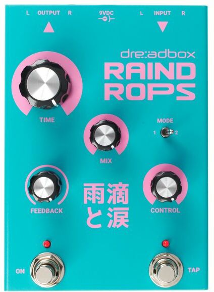 Dreadbox Raindrops Delai - Reverb/delay/echo effect pedaal - Main picture