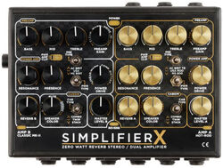 Simulatie van gitaarversterkermodellering Dsm humboldt Simplifier X Zero Watt Reverb Stereo / Dual Amplifier