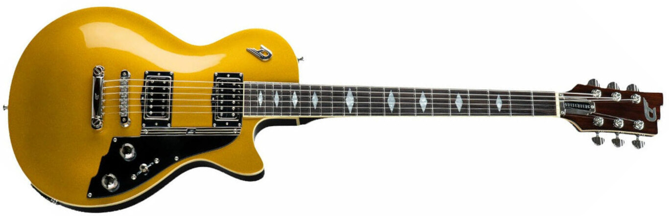 Duesenberg 59er 2h Ht Rw - Gold Top - Enkel gesneden elektrische gitaar - Main picture