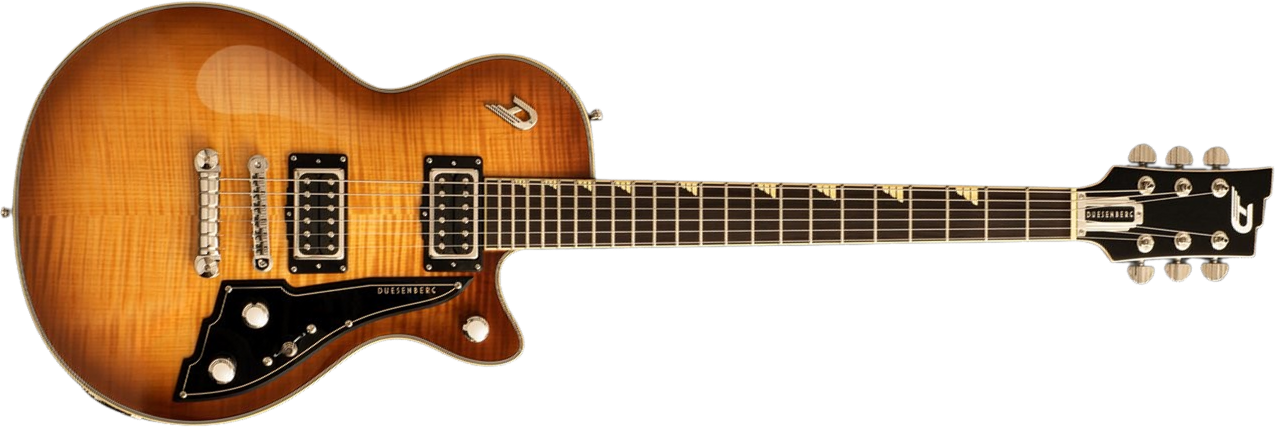 Duesenberg Fantom S 2h Ht Rw - Light Antique Burst - Enkel gesneden elektrische gitaar - Main picture