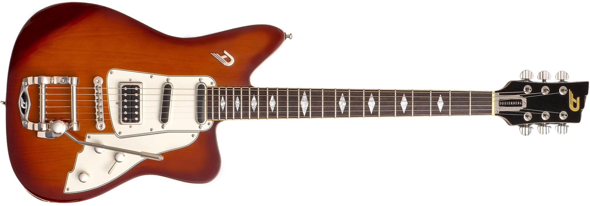 Duesenberg Paloma Hss Trem Rw - Vintage Burst - Single cut gitaar - Main picture
