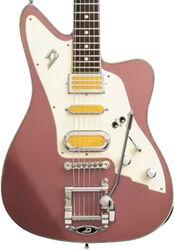 Retro-rock elektrische gitaar Duesenberg Bros. Landreth Joey's Guitar - Sunset rose