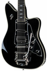 Enkel gesneden elektrische gitaar Duesenberg Paloma - Black