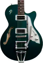 Semi hollow elektriche gitaar Duesenberg Starplayer CBR - Catalina Green