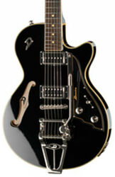 Semi hollow elektriche gitaar Duesenberg Starplayer III - Black