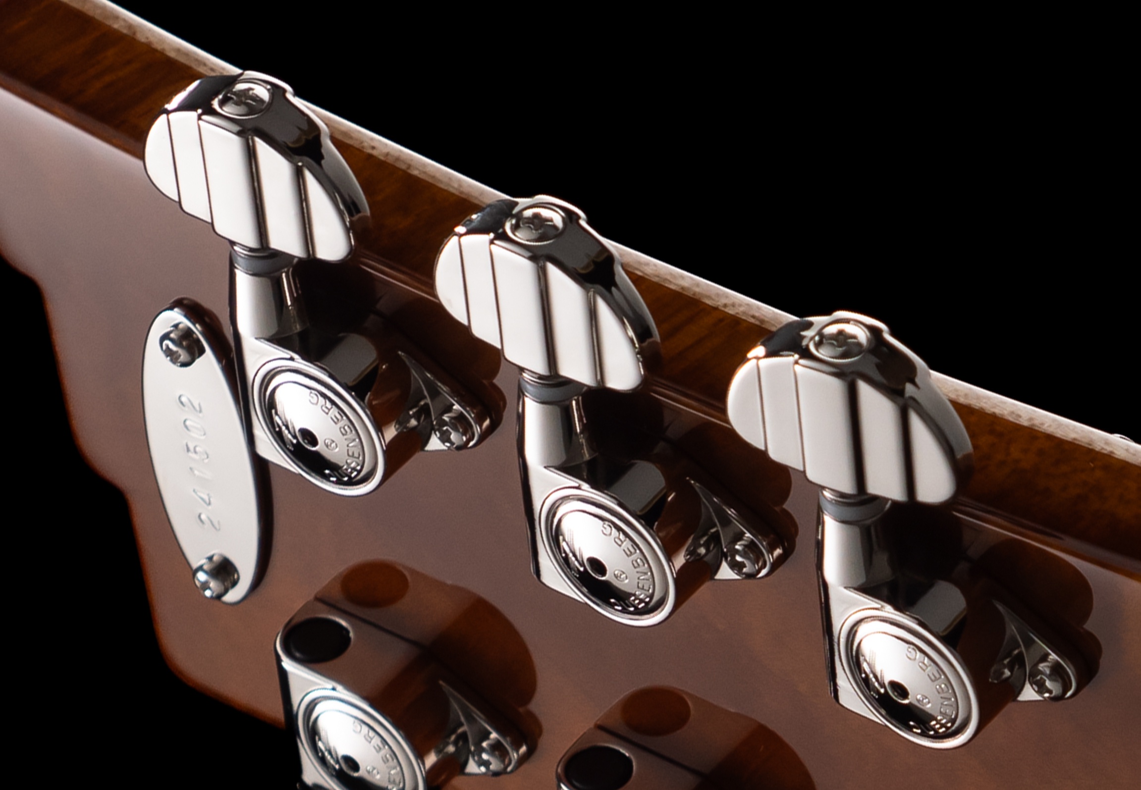 Duesenberg Starplayer Cbr Hs Trem Bigsby Rw - Transparent Black Burst - Semi hollow elektriche gitaar - Variation 9