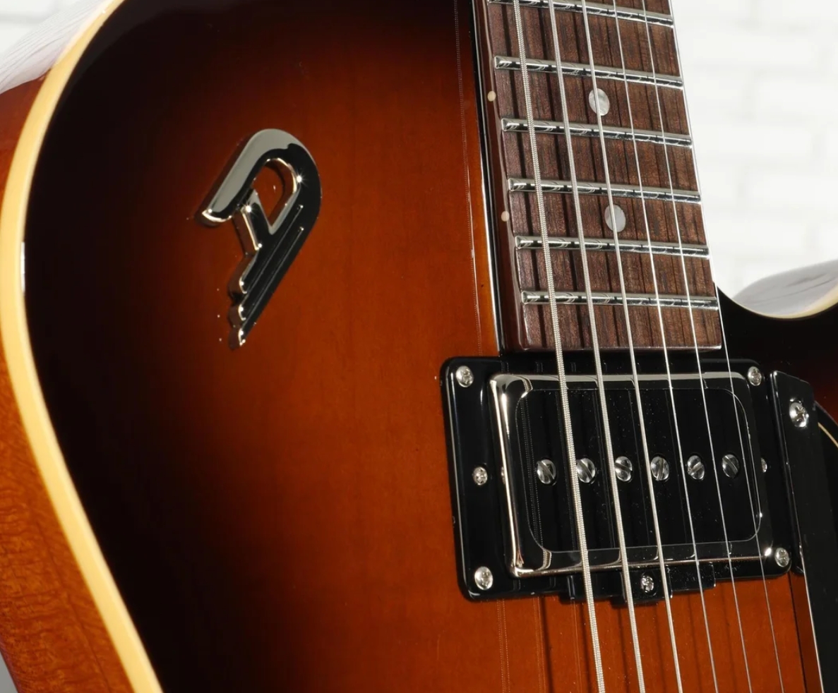 Duesenberg Starplayer Cbr Hs Trem Bigsby Rw - Tobacco Burst - Semi hollow elektriche gitaar - Variation 2