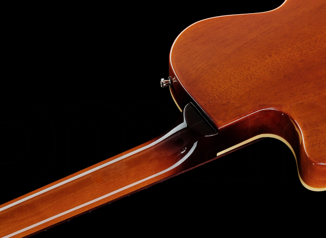 Duesenberg Starplayer Cbr Hs Trem Bigsby Rw - Transparent Vintage Orange - Semi hollow elektriche gitaar - Variation 5