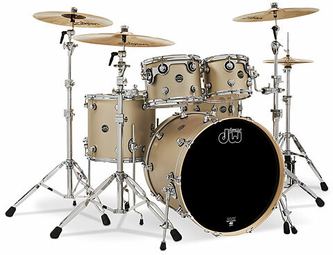 Dw Kit Performance 4 Futs Erable - 4 FÛts - Gold Mist - Standaard drumstel - Main picture