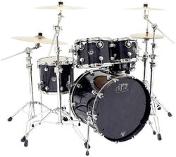 Fusion drumstel  Dw Performance Set Standard - 4 trommels - Ebony stain