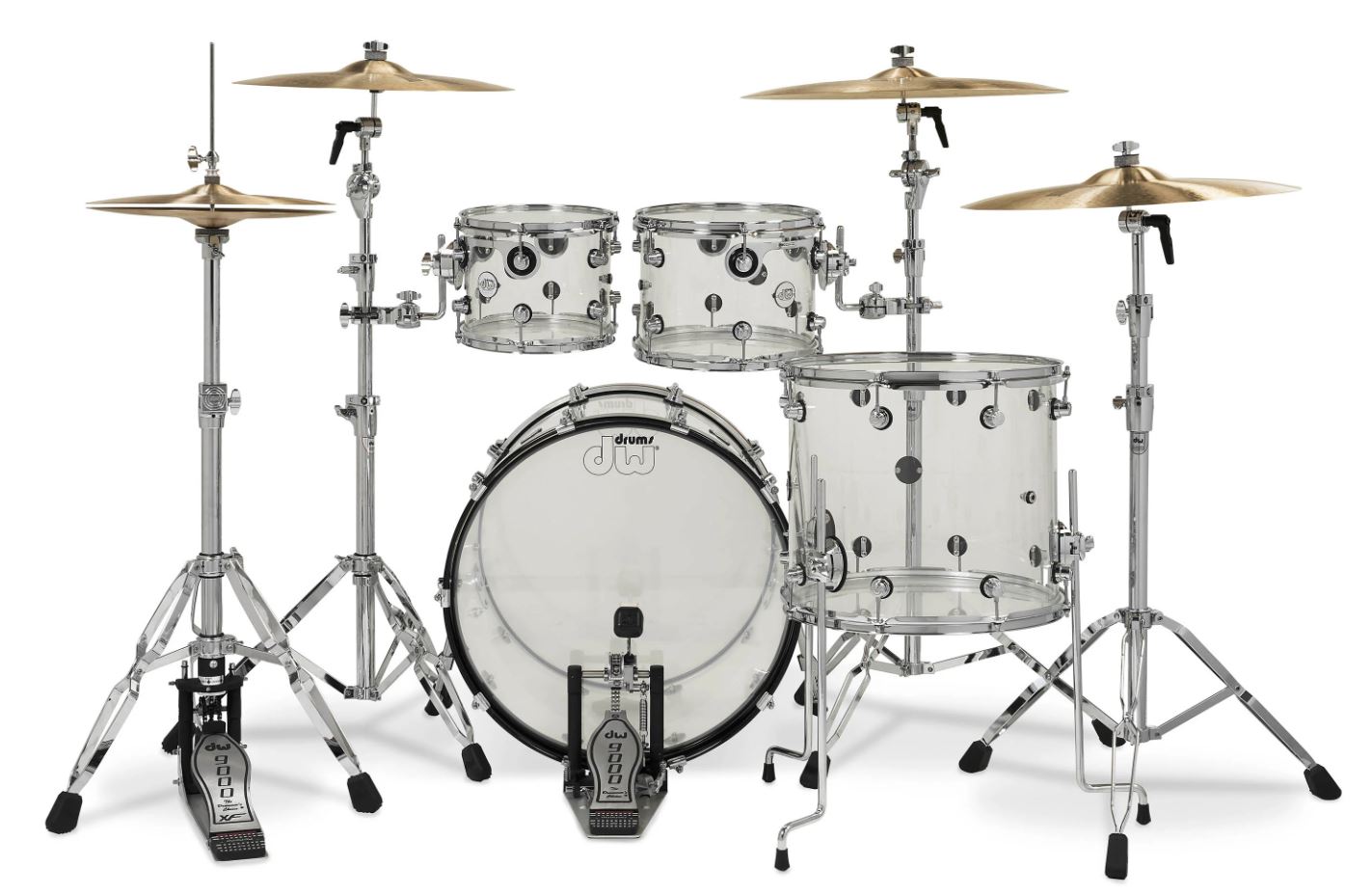 Dw Ddac2214sg Design Series - 4 FÛts - Acrylic - Standaard drumstel - Variation 1