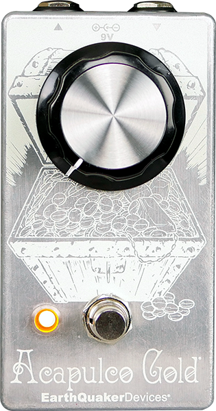 Earthquaker Acapulco Gold Cream / Aluminum Ltd - Overdrive/Distortion/fuzz effectpedaal - Main picture