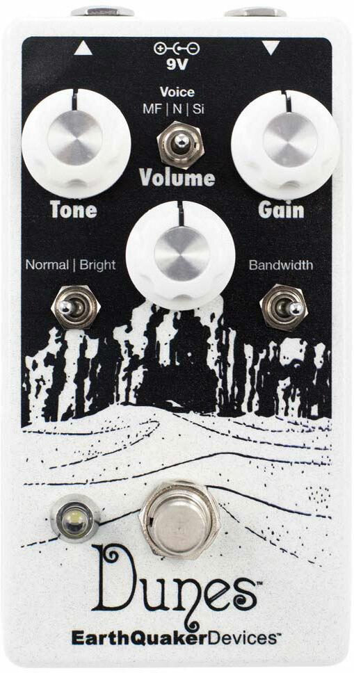 Earthquaker Devices Dunes Mini Mega Ultimate Overdrive V2 - Overdrive/Distortion/fuzz effectpedaal - Main picture