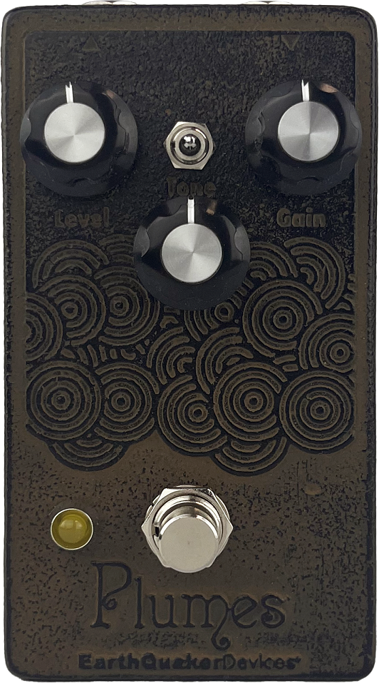 Earthquaker Devices Plumes Overdrive Ltd Kgr Collector Cast Iron - Overdrive/Distortion/fuzz effectpedaal - Main picture